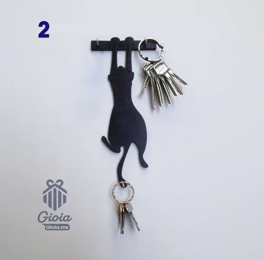 Colgador gato sala