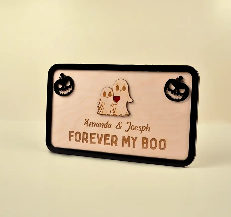 Regalo perfecto para parejas, personalizado en halloween .